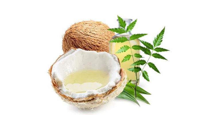 Neem and coconut oil Hair Mask