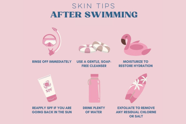 Post-Swimming Skincare Tips
